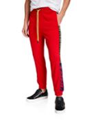 Men's Logo-tape Wool-blend