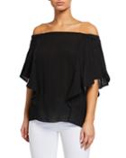 Off-the-shoulder Flutter