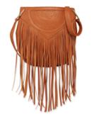 Rose Queen Fringe Crossbody Bag