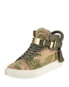 Men's Camo-print High-top