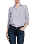 Striped Button-down