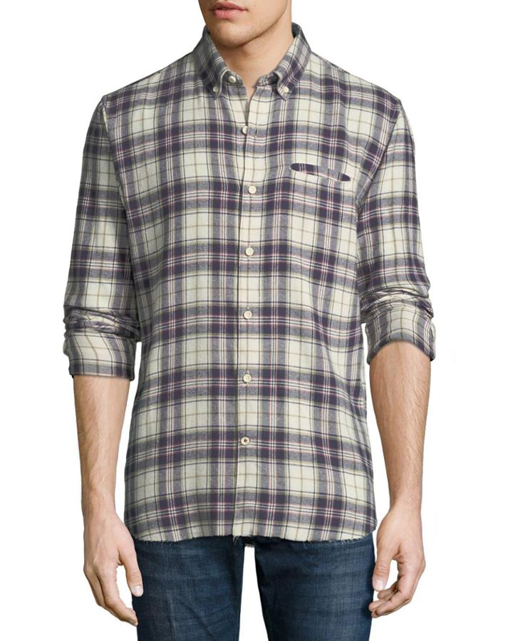 Seattle Plaid Button-down