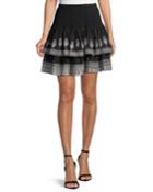 Geonna Smocked-waist Tiered