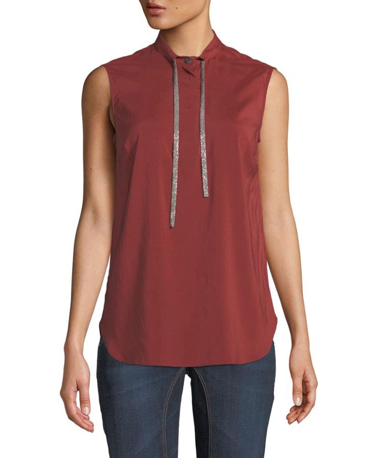 Monili High-neck Stretch