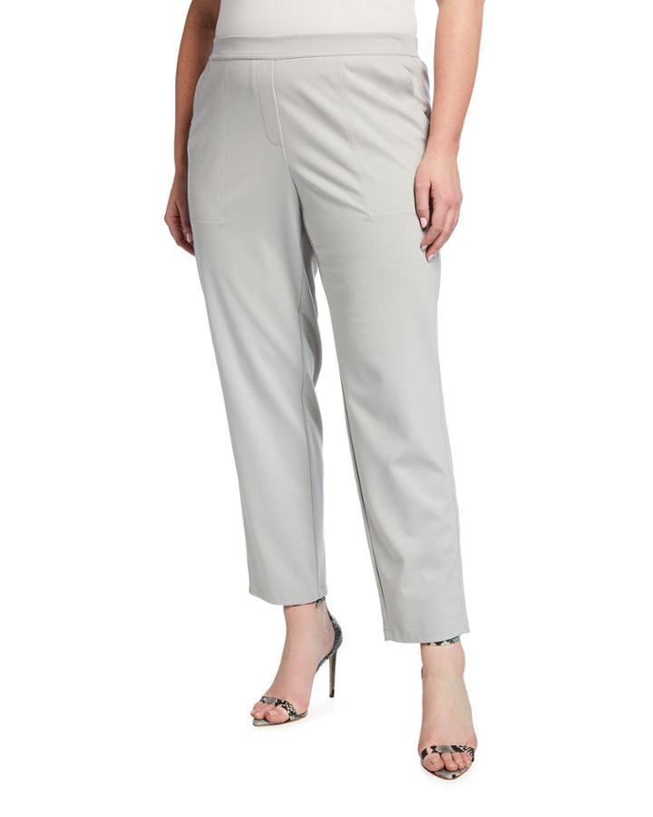 Plus Size Fulton Straight-leg Ankle Pants