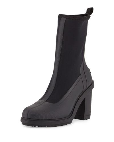 Original High-heel Sock Boot, Black