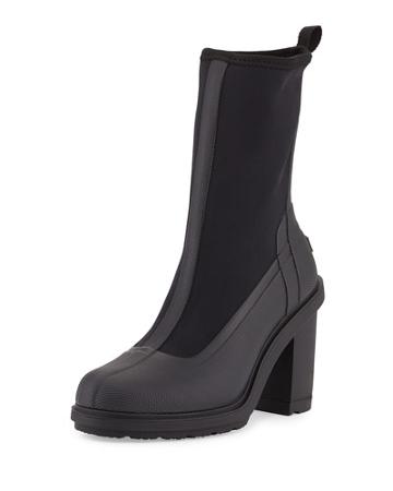 Original High-heel Sock Boot, Black
