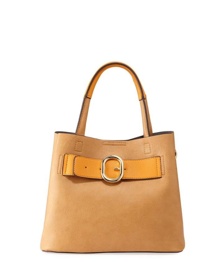 Clara Faux Leather Buckle