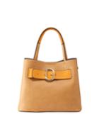 Clara Faux Leather Buckle