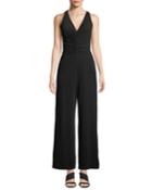 Ruched-bodice Jumpsuit