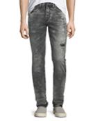 Men's Le Sabre Distressed Tapered Jeans