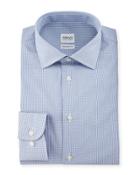 Modern-fit Textured Check Dress