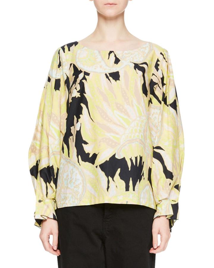Canoti Puff-sleeve Top