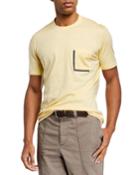 Men's T-shirt With Colorblock Patch Pocket