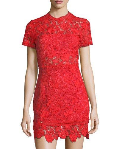 Mon Amour Floral-lace Dress