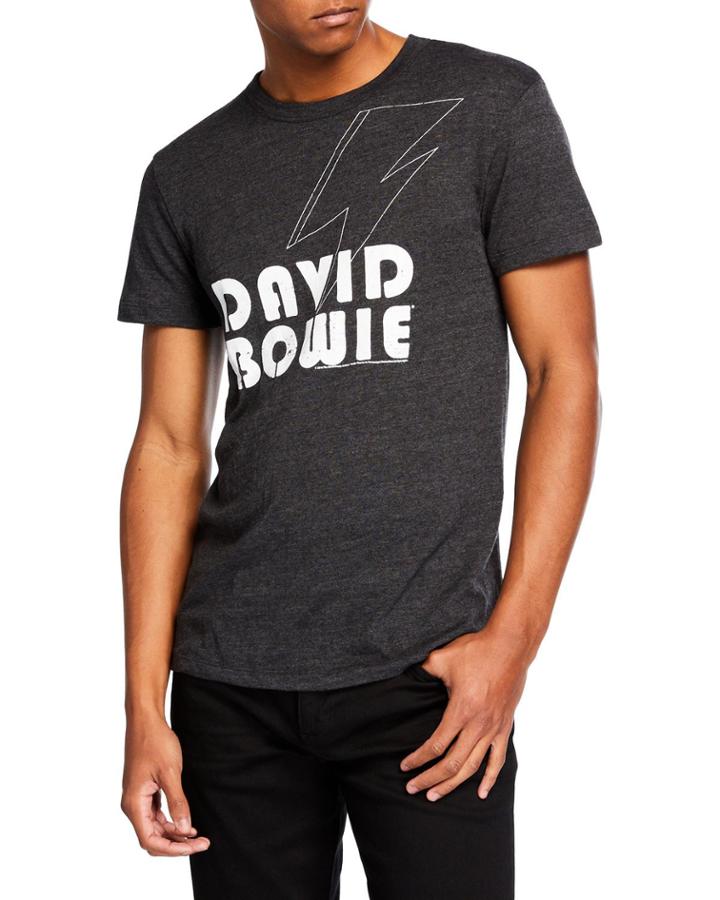 Men's Triblend David Bowie Vintage Bowie T-shirt