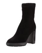 Isla Suede Block-heel Boot
