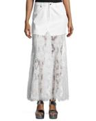 Denim & Lace Maxi