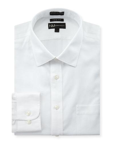 Trim-fit Wrinkle-free Dobby Dress