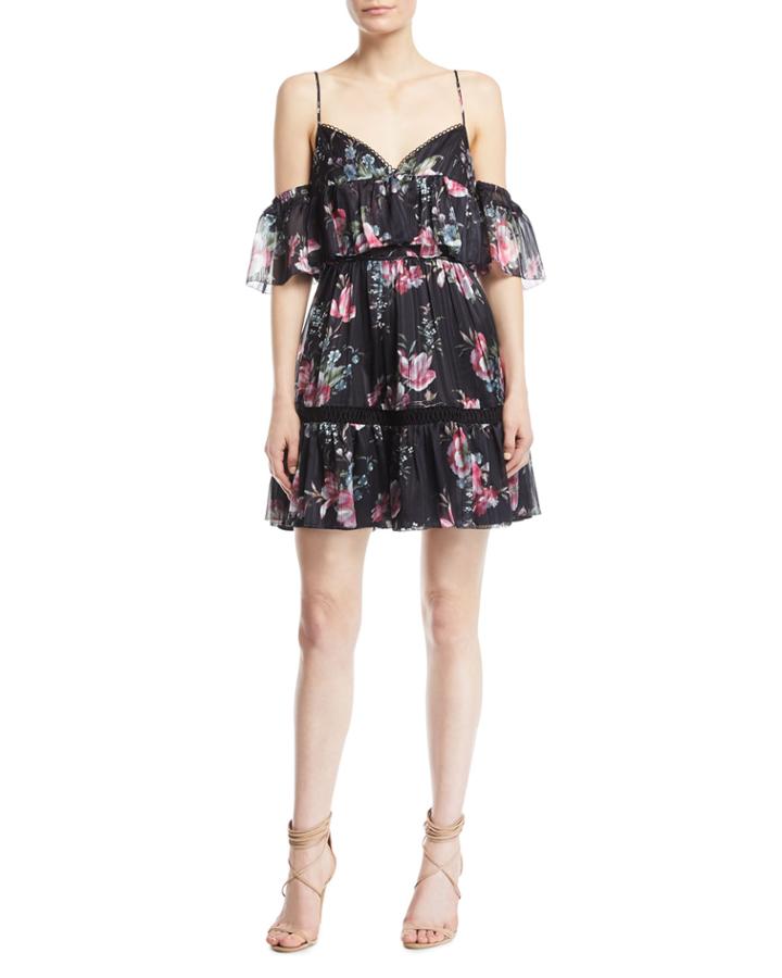 Belonging Floral-print Georgette