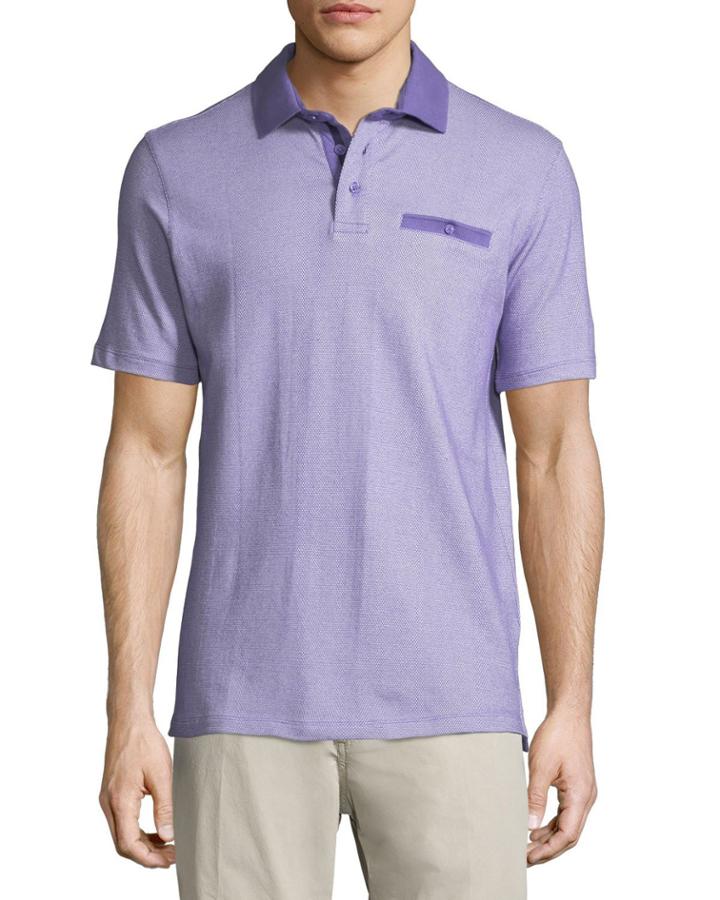 Birdseye Pique Polo Shirt,