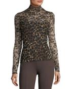 Rose Leopard-print
