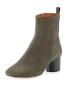 Deyissa Suede Ankle Boot, Taupe