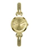 Roslyn 34mm Mesh Bracelet Watch, Yellow Gold