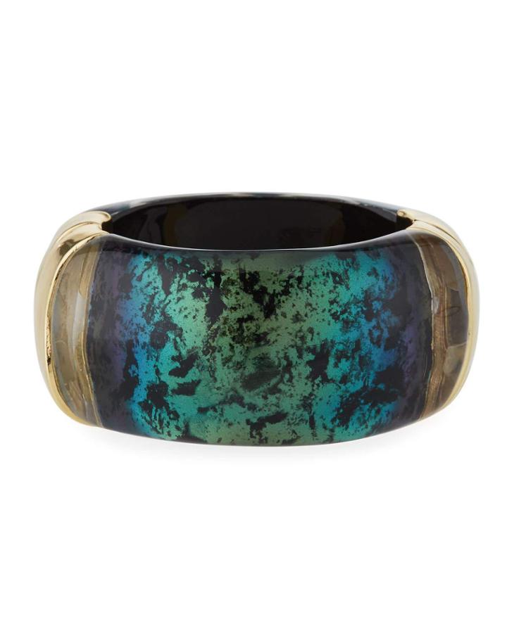 Liquid Side Hinged Bracelet,