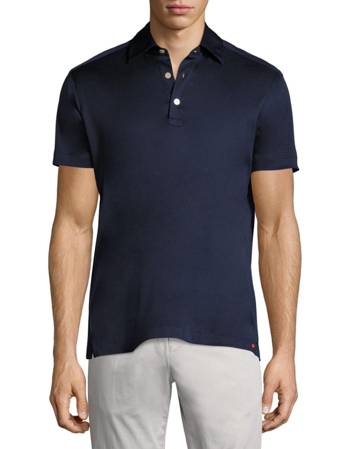 Solid Cotton Polo