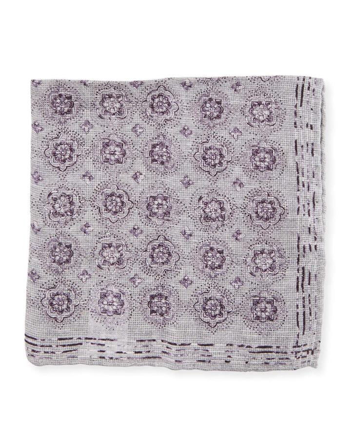 Floral Medallion Pocket