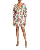 Anya Floral Smocked Flounce Dress