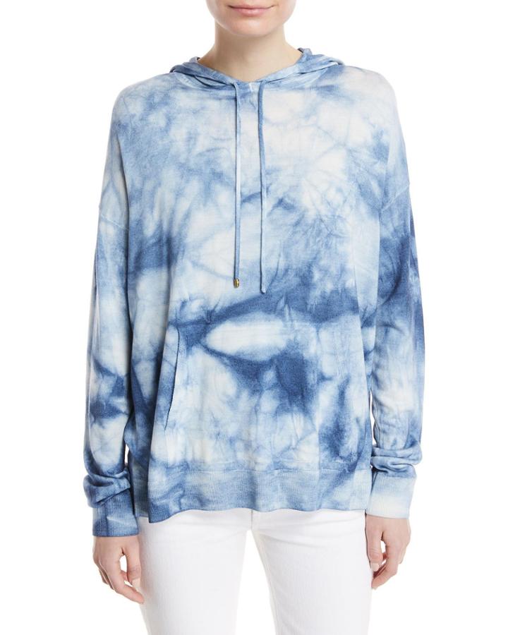Long-sleeve Tie Dye Hoodie