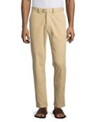 Relaxed-fit Cotton Chino Pants, Khaki