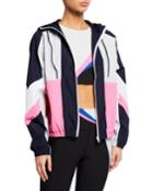 Colorblock Hooded Jacket