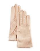 Metallic Leather Tech Glove