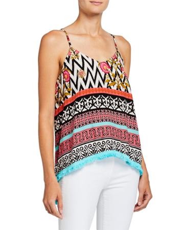 Eva Blooming Dahlia-print Camisole