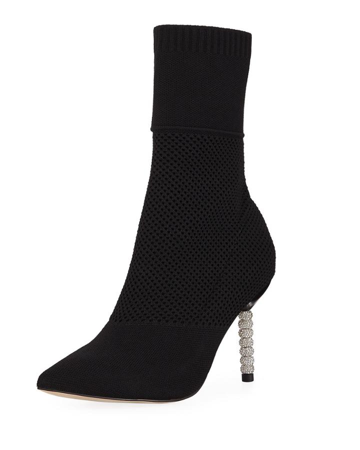 Megan Knit Pointed Booties