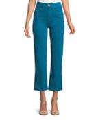 W4 Shelter Cropped Wide-leg Jeans