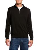 Men's Cotton Zip Pullover