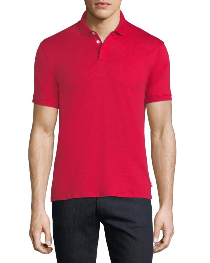 Basic Textured Polo