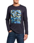 Men's Camo Graphic Long-sleeve T-shirt