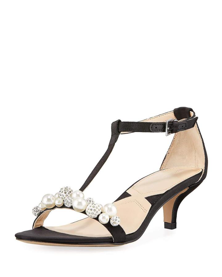 Kalina Satin Pearly Embellished