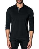 Long Sleeve Knit Polo