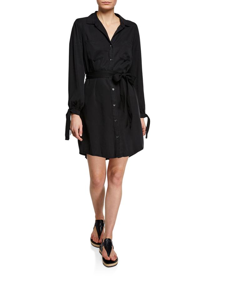Vidara Button-down Tie-front
