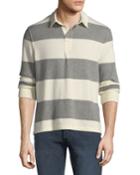 Men's Rugby Striped Cashmere