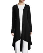 Cashmere Flared Duster Cardigan