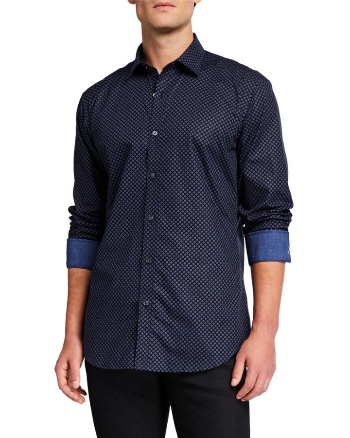 Men's Shaped-fit Geo