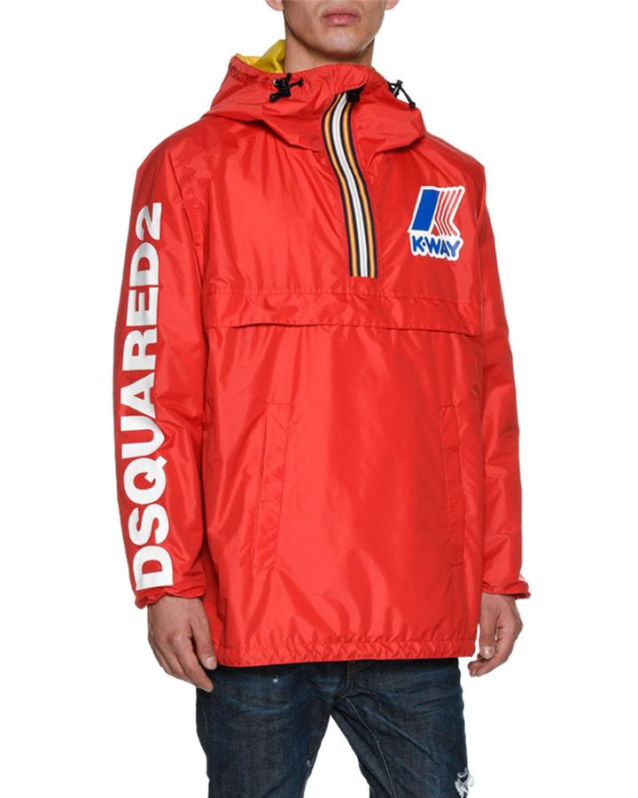 X K-way&reg; Short Reversible Nylon Packable Jacket