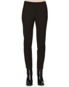 Gabardine Skinny-fit Ankle Pants